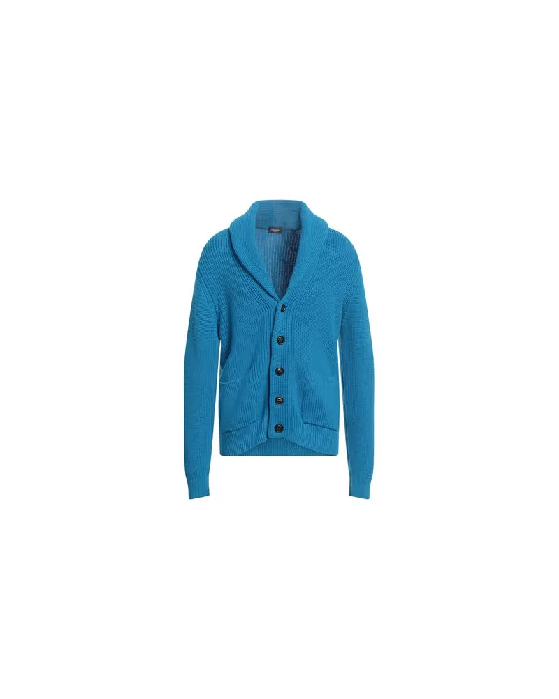 Drumohr  STRICKWAREN - Strickjackenauf YOOX.COM Azurblau