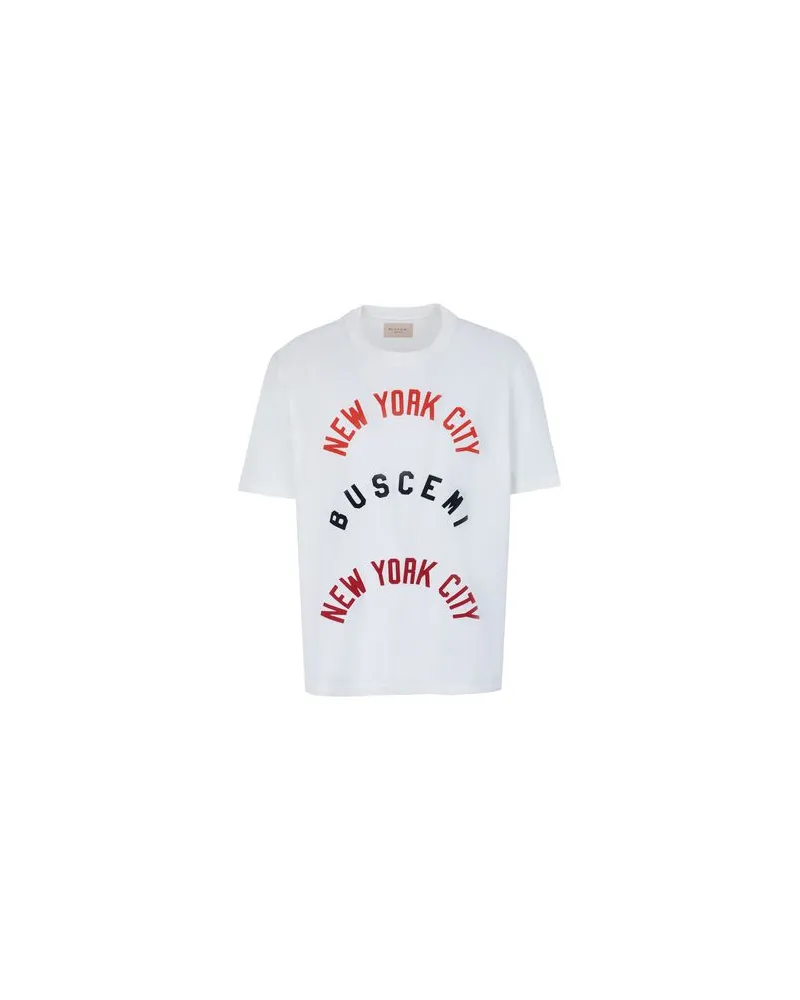 Buscemi TACKLE TWILL REGULAR FIT   - TOPS - T-shirtsauf YOOX.COM Weiß