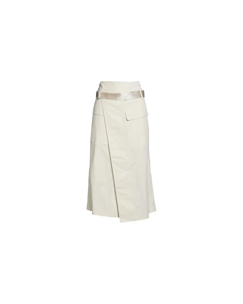 Helmut Lang HOSEN & RÖCKE - Midi-Röckeauf YOOX.COM Cremeweiß