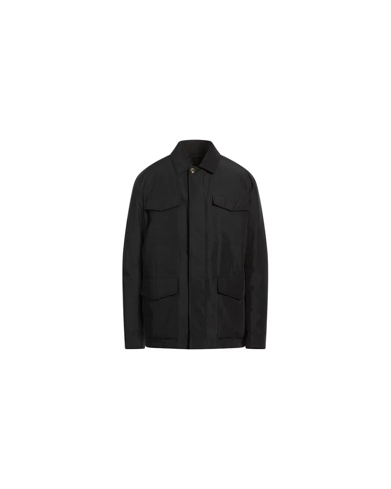 Canali JACKEN & MÄNTEL - Pufferjacken & Daunenjackenauf YOOX.COM Schwarz