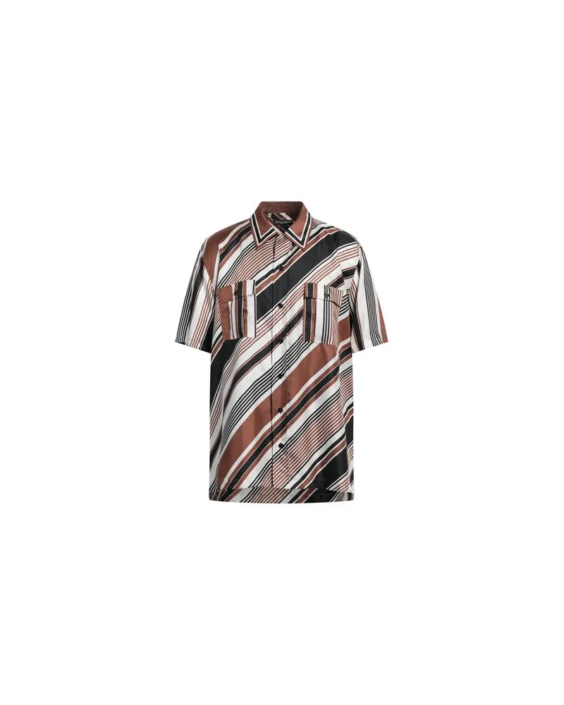 Dolce & Gabbana TOPS - Hemdenauf YOOX.COM Braun