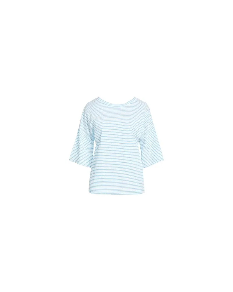 SHIRTAPORTER TOPS - T-shirtsauf YOOX.COM Azurblau