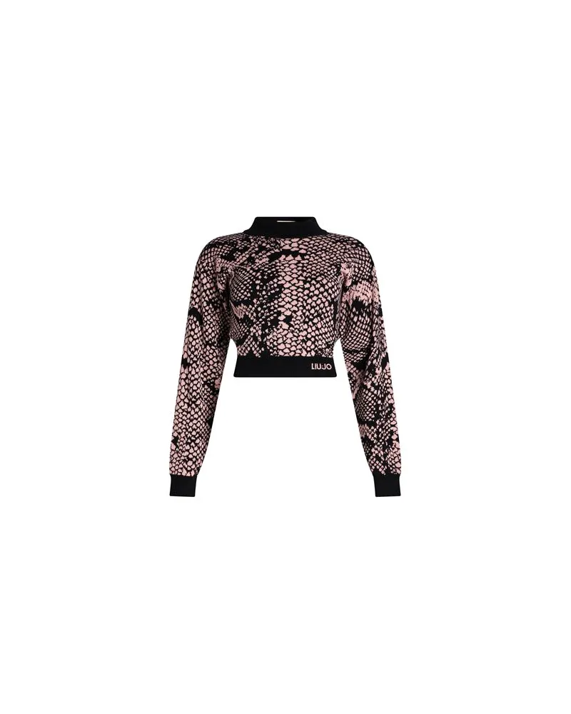 Liu Jo STRICKWAREN - Rollkragenpulloverauf YOOX.COM Rosa