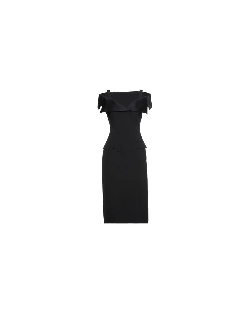 Alberta Ferretti KLEIDER - Midi-Kleiderauf YOOX.COM Schwarz