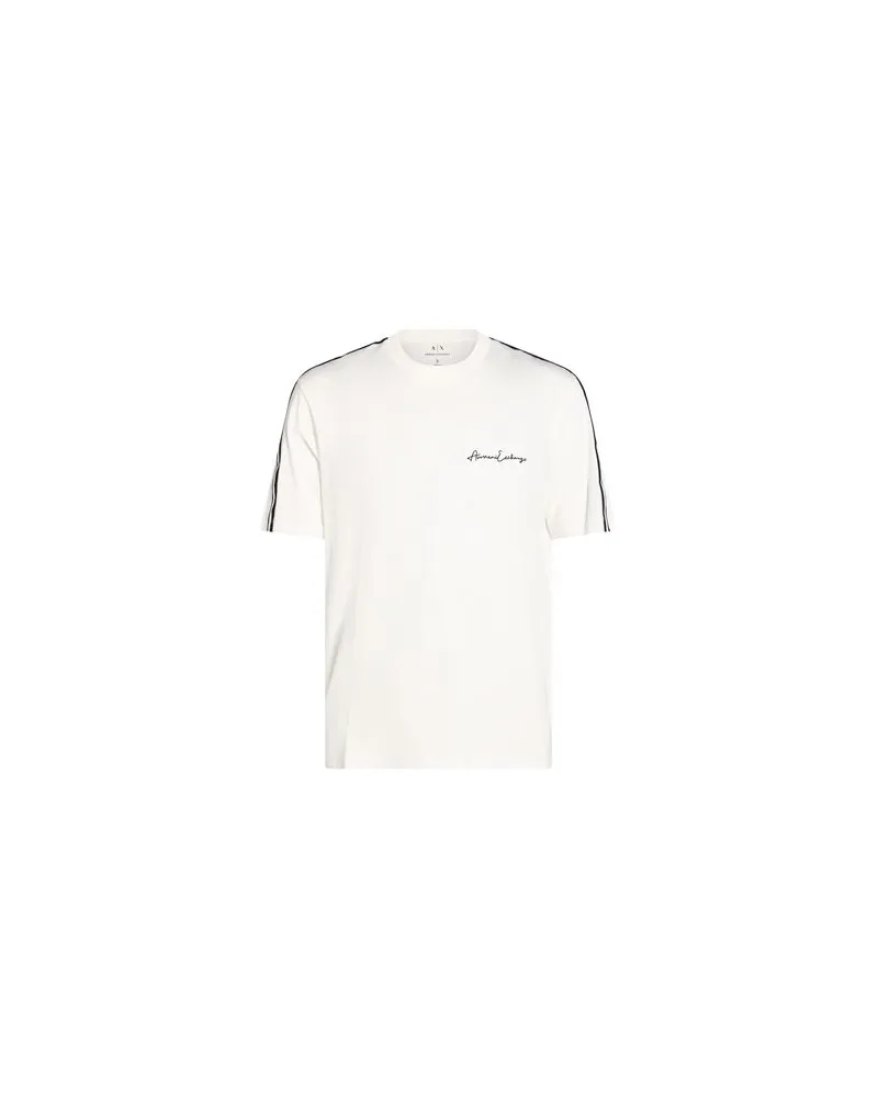Armani Exchange TOPS - T-shirtsauf YOOX.COM Weiß
