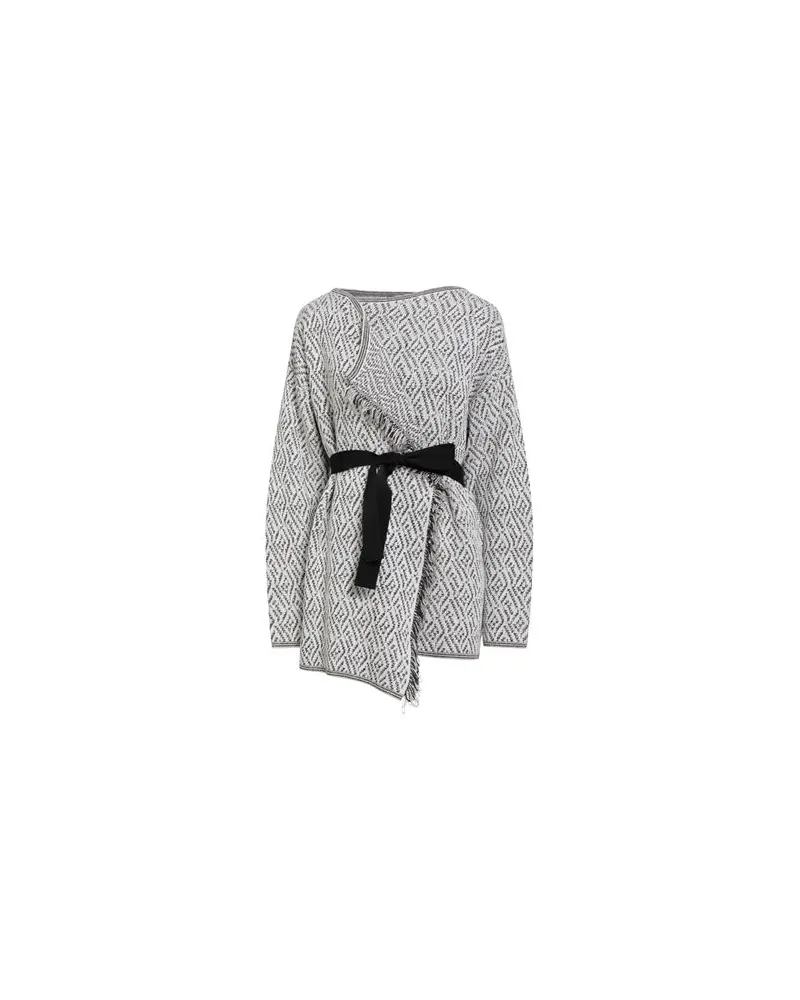 Twin-Set STRICKWAREN - Strickjackenauf YOOX.COM Weiß
