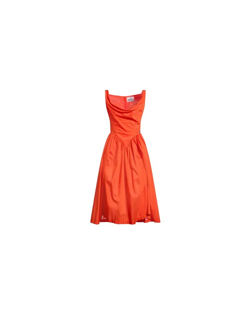 Vivienne Westwood KLEIDER - Midi-Kleiderauf YOOX.COM Tomatenrot