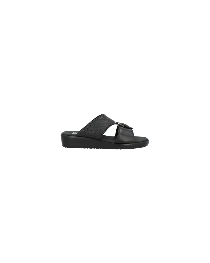 Ferragamo SCHUHE - Sandalenauf YOOX.COM Schwarz
