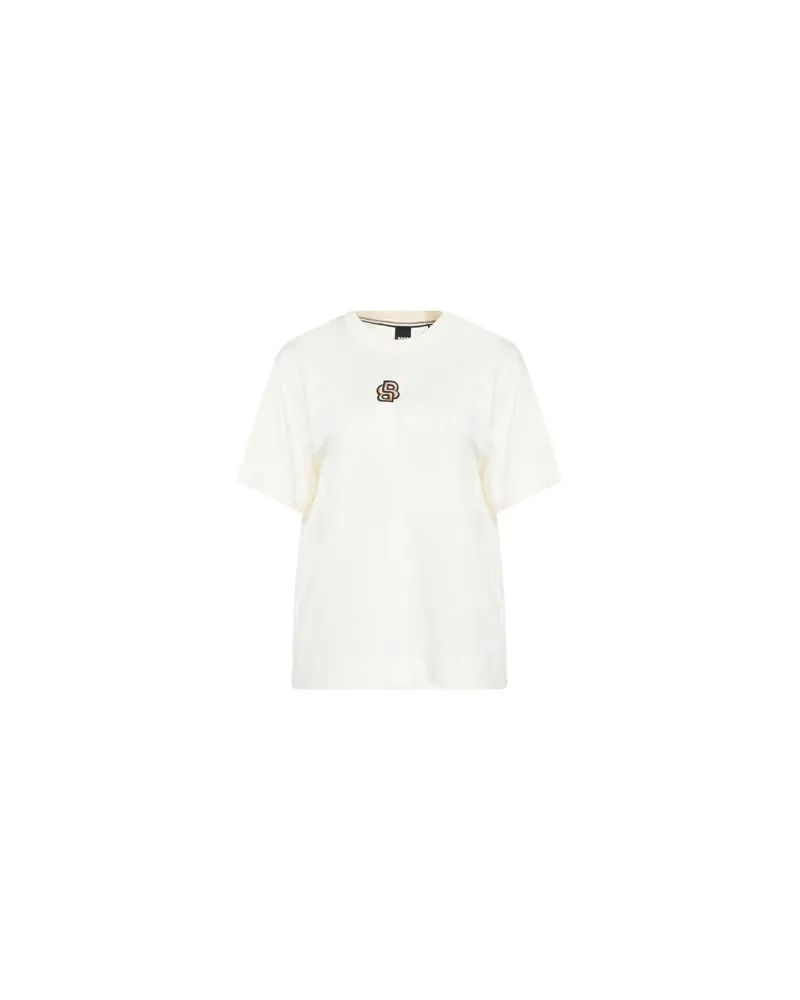 HUGO BOSS TOPS - T-shirtsauf YOOX.COM Cremeweiß