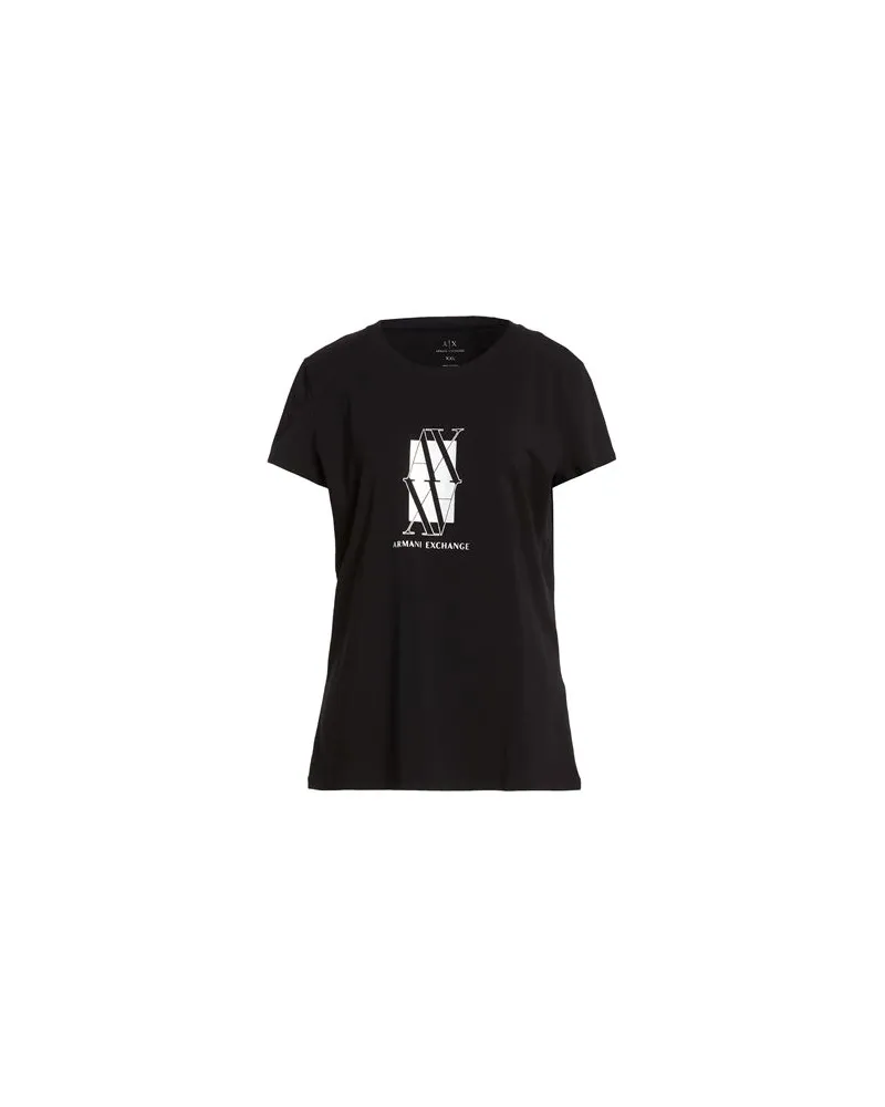 Armani Exchange TOPS - T-shirtsauf YOOX.COM Schwarz
