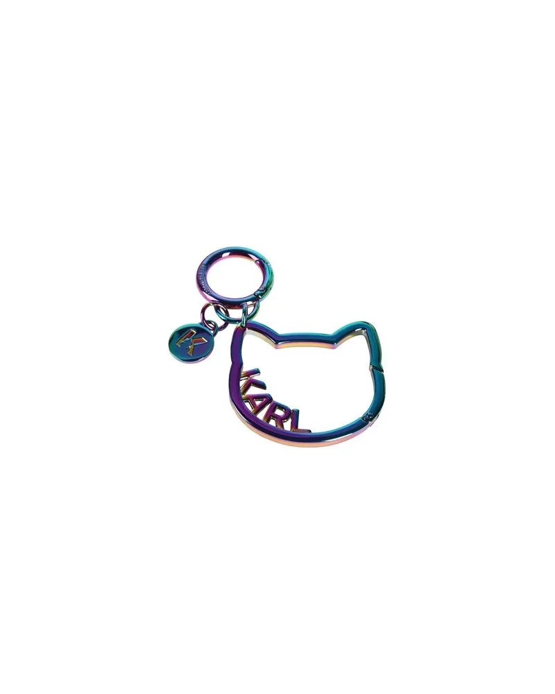 Karl Lagerfeld K/CHOUPETTE DOGCLIP KEYCHAIN   - Kleinlederwaren - Schlüsselanhängerauf YOOX.COM Tūrkis