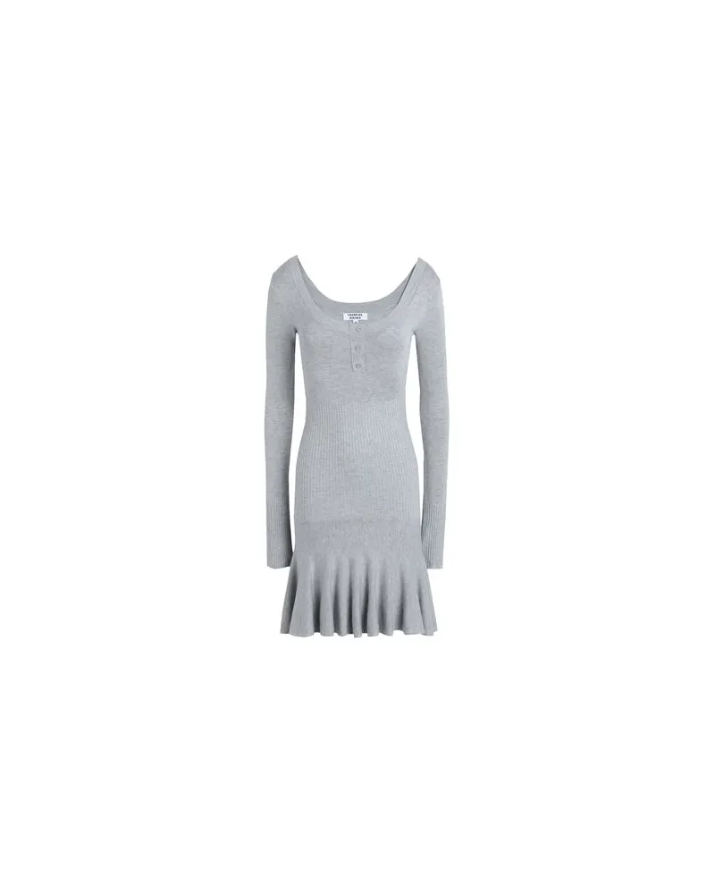 Frankies Bikinis Claude Knit Dress  - KLEIDER - Mini-Kleiderauf YOOX.COM Grau