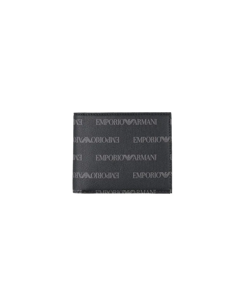 Emporio Armani Kleinlederwaren - Brieftaschenauf YOOX.COM Schwarz