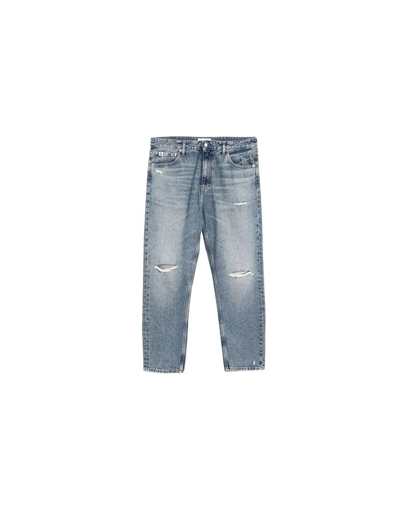 Calvin Klein HOSEN & RÖCKE - Jeanshosenauf YOOX.COM Blau