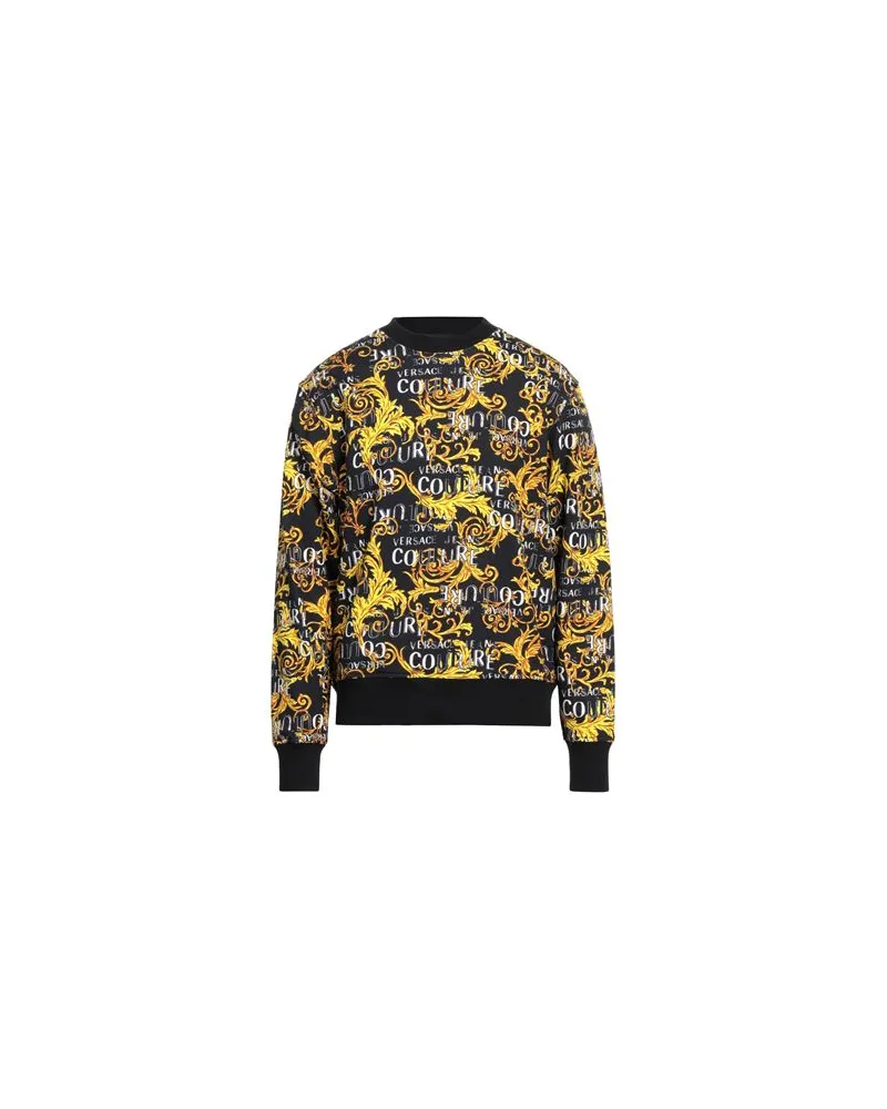 Versace Jeans TOPS - Sweatshirtsauf YOOX.COM Schwarz