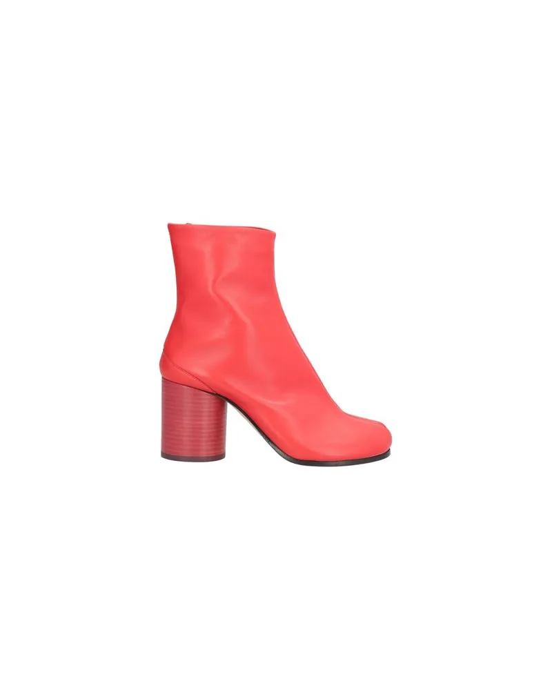 Maison Margiela SCHUHE - Stiefelettenauf YOOX.COM Tomatenrot