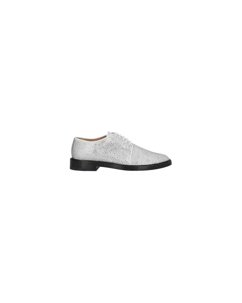 Maison Margiela SCHUHE - Schnürschuheauf YOOX.COM Silber