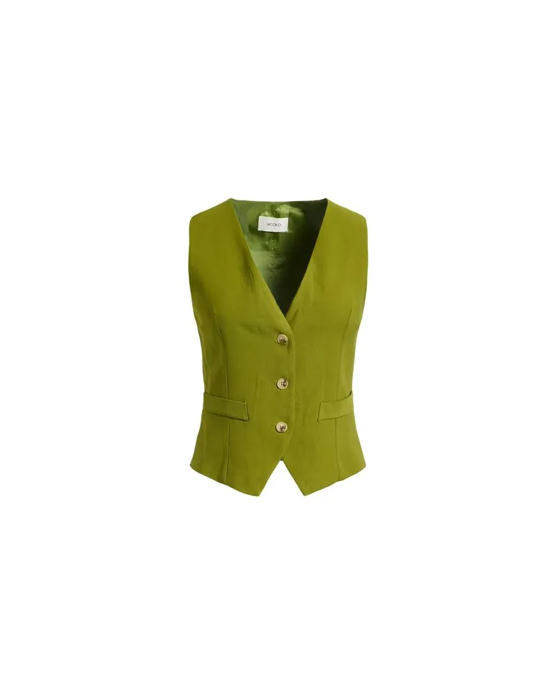 VICOLO ANZÜGE und CO-ORDS - Couture-Westenauf YOOX.COM Säuregrün