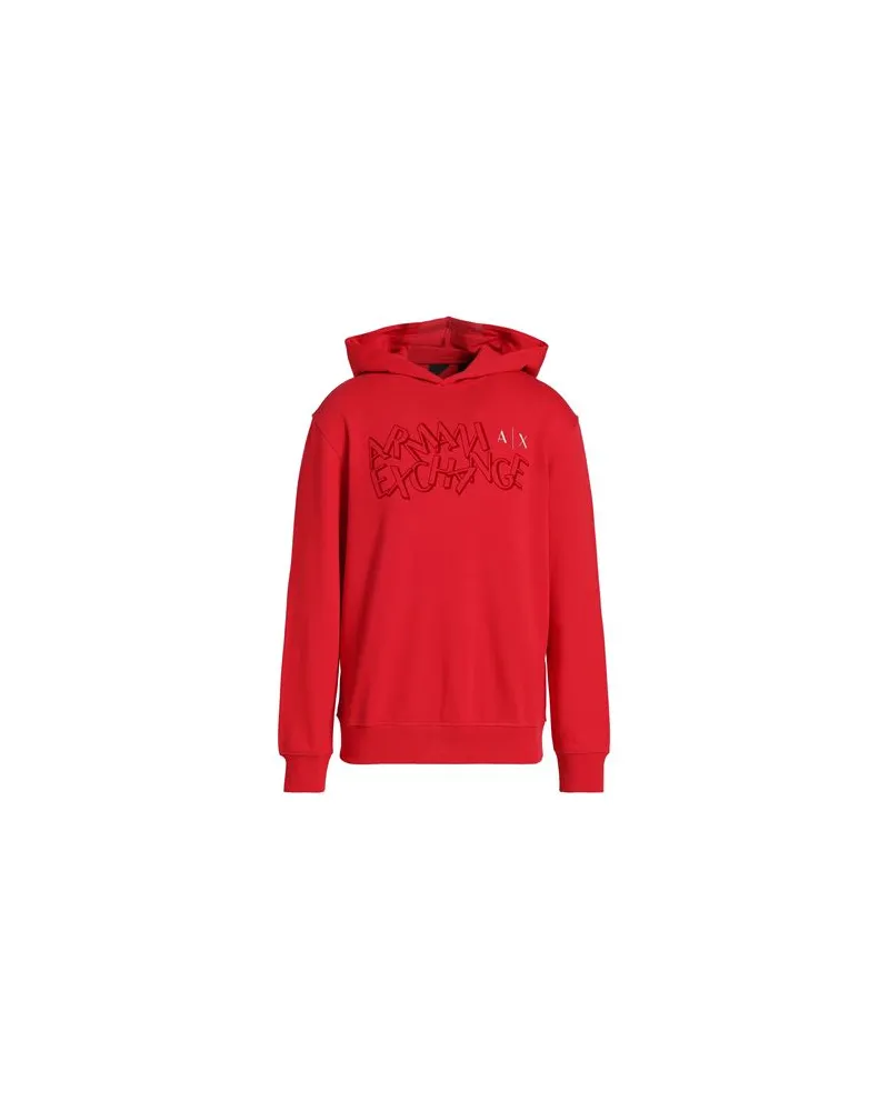 Armani Exchange TOPS - Sweatshirtsauf YOOX.COM Rot