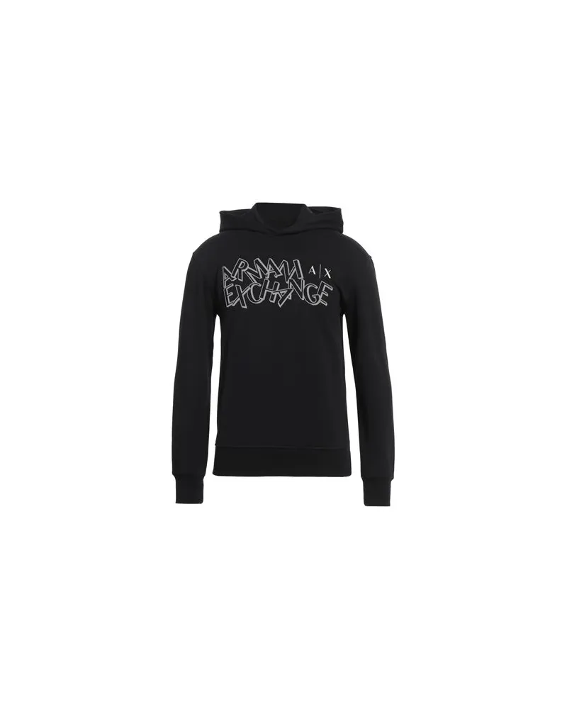 Armani Exchange TOPS - Sweatshirtsauf YOOX.COM Schwarz