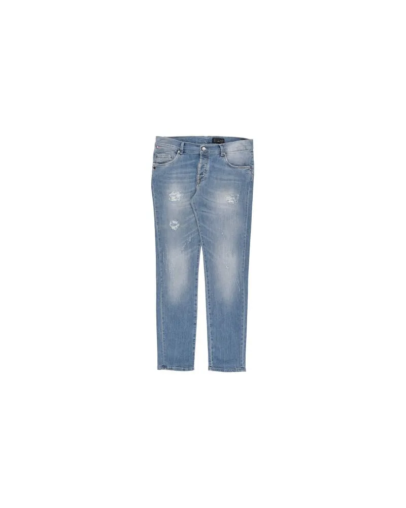 Daniele Alessandrini HOSEN & RÖCKE - Jeanshosenauf YOOX.COM Blau