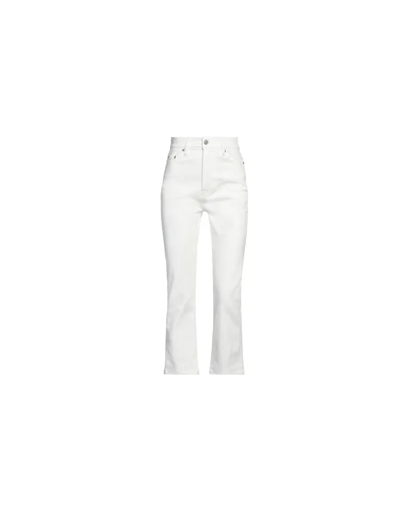AMI Paris HOSEN & RÖCKE - Jeanshosenauf YOOX.COM Elfenbein
