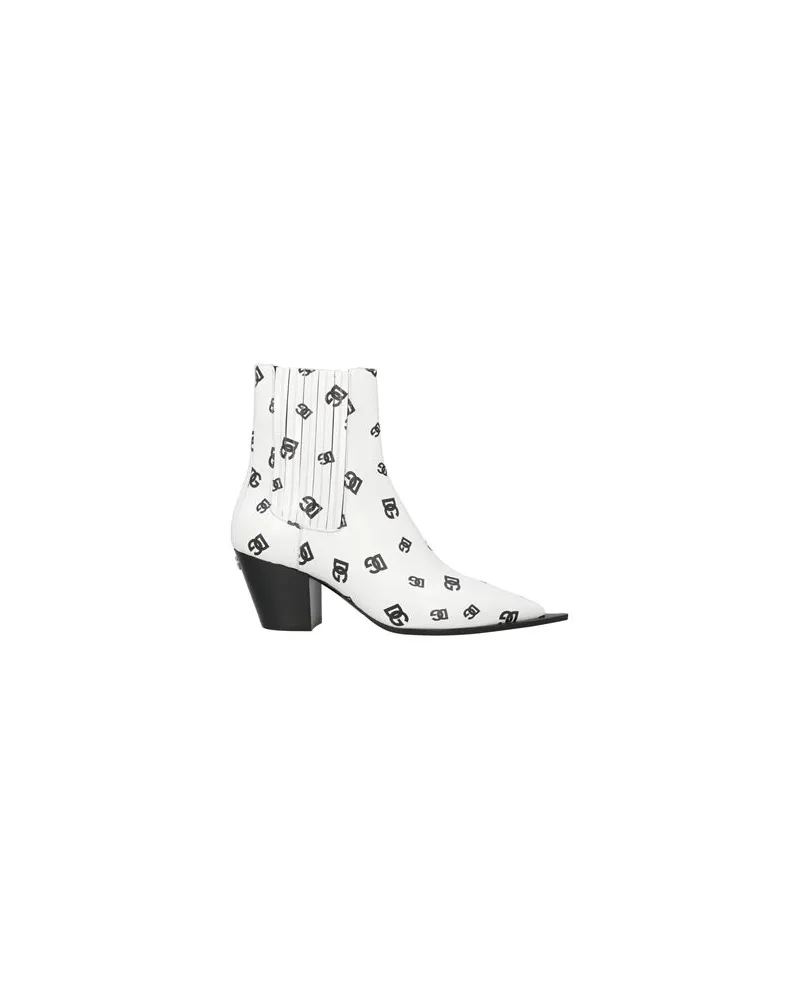 Dolce & Gabbana SCHUHE - Stiefelettenauf YOOX.COM Weiß