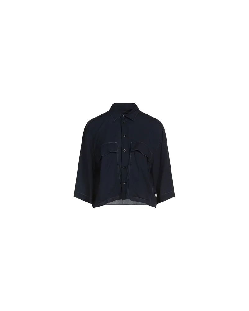 G-STAR RAW TOPS - Hemdenauf YOOX.COM Marineblau