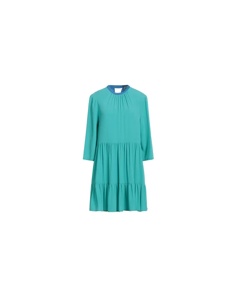 Semicouture KLEIDER - Mini-Kleiderauf YOOX.COM Tūrkis