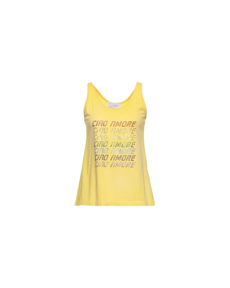 Giada Benincasa TOPS - Tank Topsauf YOOX.COM Gelb