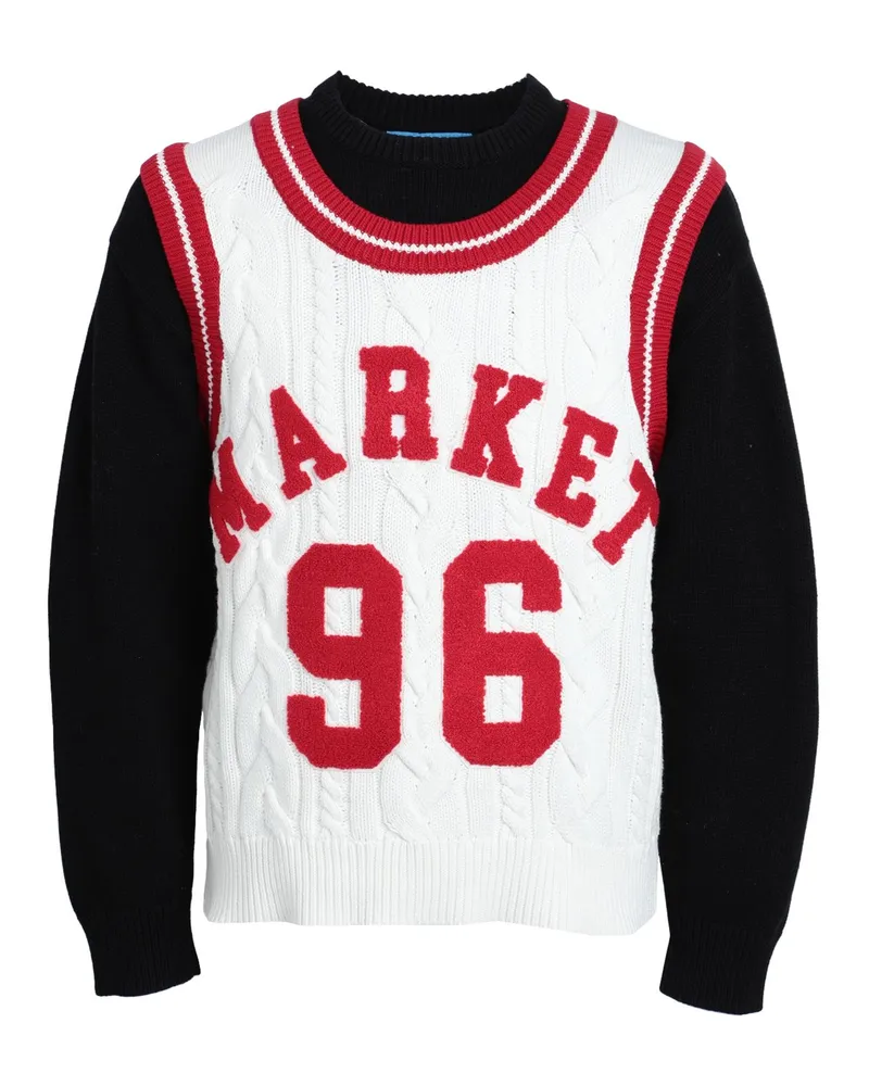 Market Home Team Sweater Pullover Elfenbein