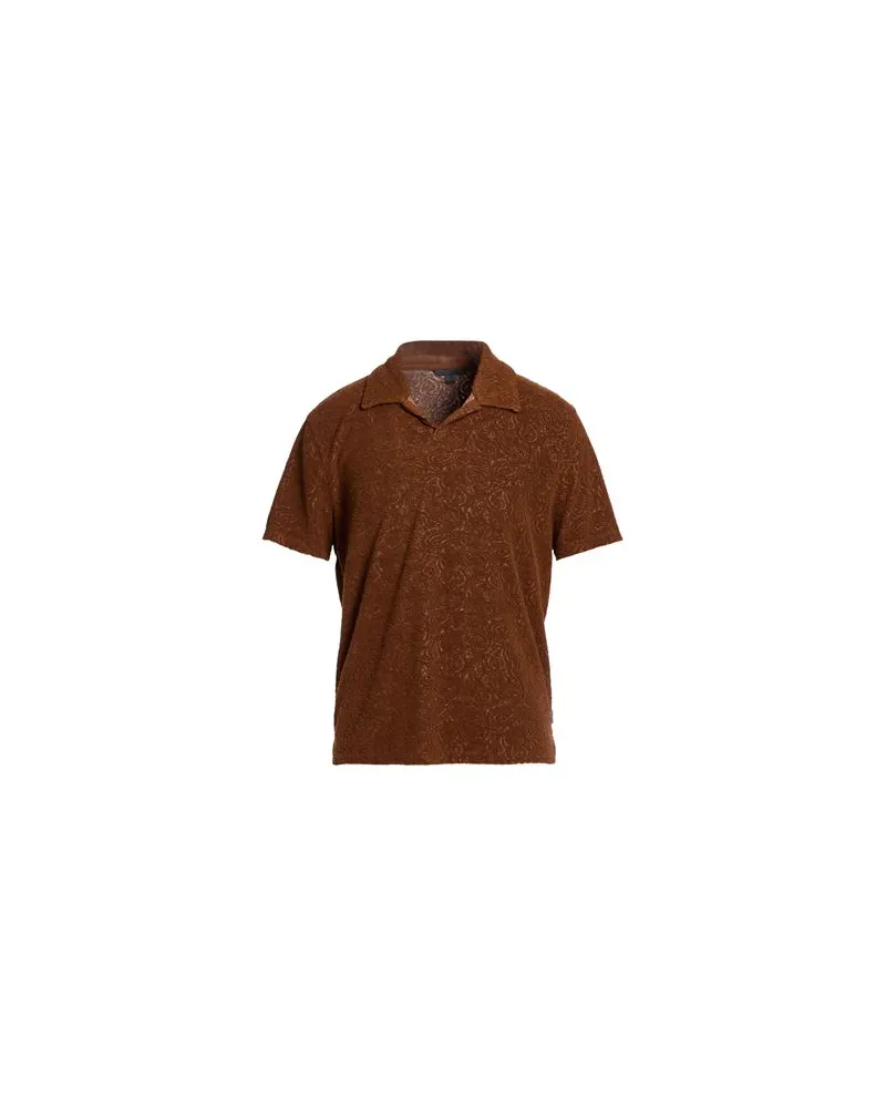 John Varvatos TOPS - Poloshirtsauf YOOX.COM Braun