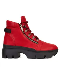 Giuseppe Zanotti Stiefelette Rot