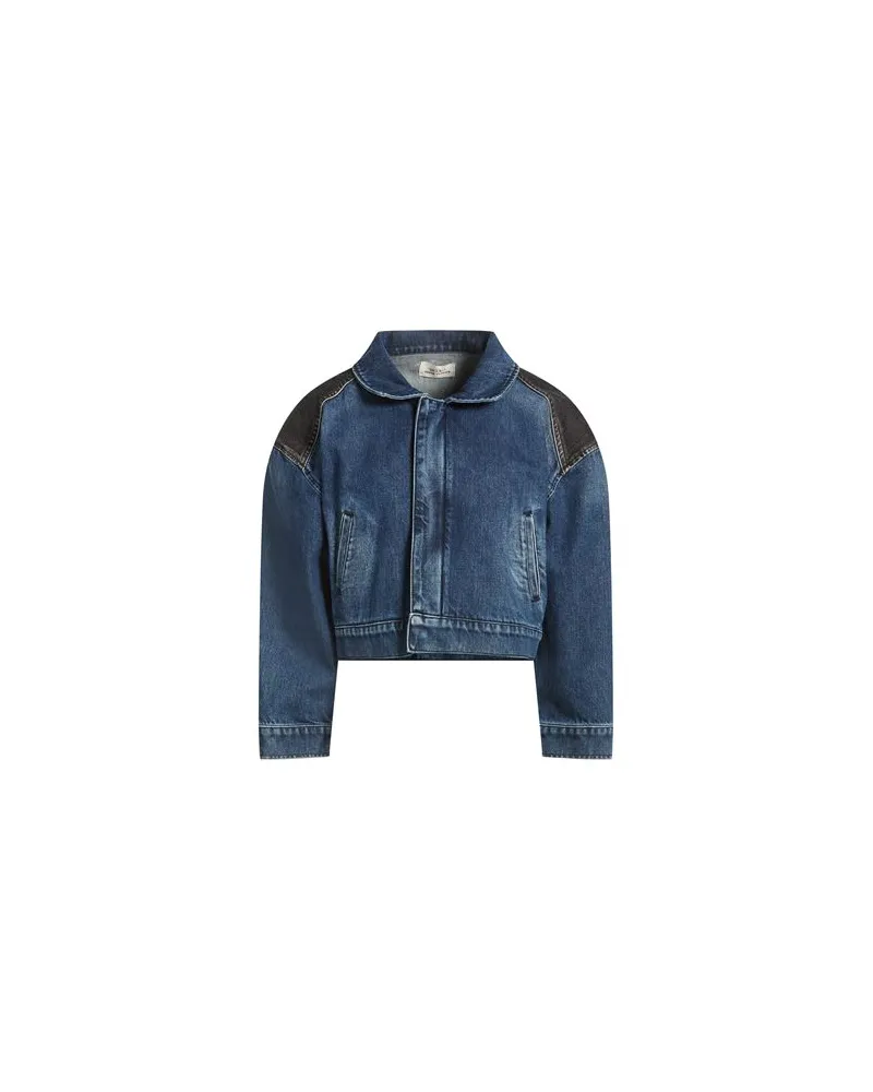 VICOLO JACKEN & MÄNTEL - Jeansjacken/Mäntelauf YOOX.COM Blau