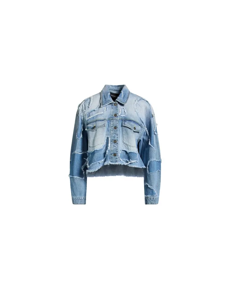 Dondup JACKEN & MÄNTEL - Jeansjacken/Mäntelauf YOOX.COM Blau