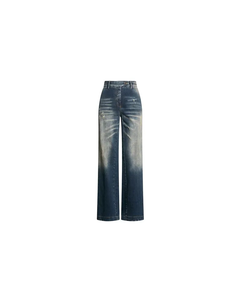 N° 21 HOSEN & RÖCKE - Jeanshosenauf YOOX.COM Blau