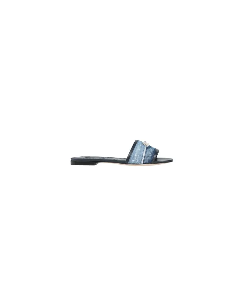Dolce & Gabbana SCHUHE - Sandalenauf YOOX.COM Blau