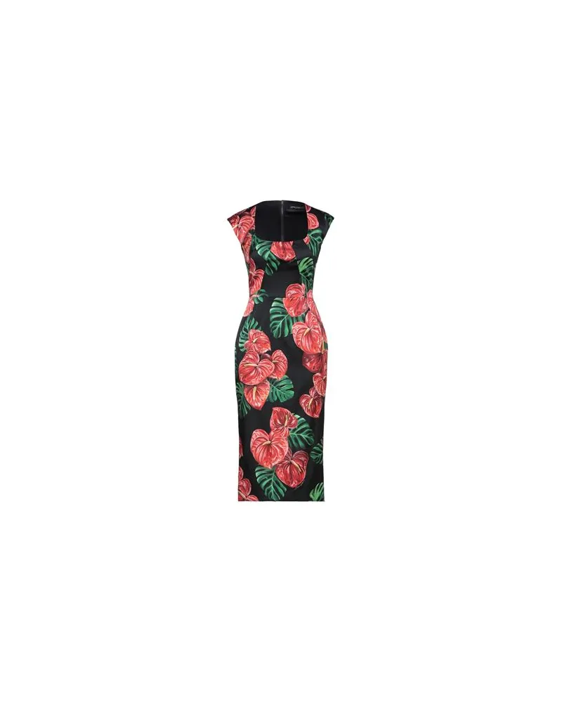 Dolce & Gabbana KLEIDER - Midi-Kleiderauf YOOX.COM Schwarz