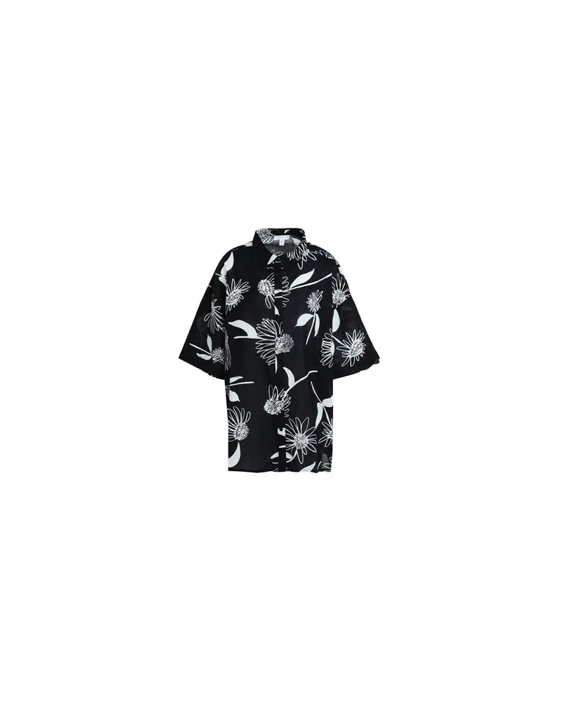 Topshop TOPS - Hemdenauf YOOX.COM Schwarz