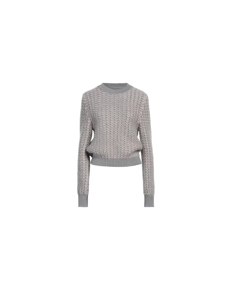 Alberta Ferretti STRICKWAREN - Pulloverauf YOOX.COM Grau