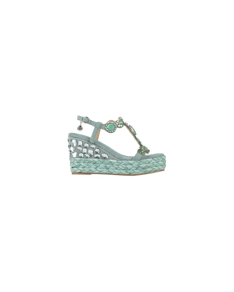 XTI SCHUHE - Espadrillesauf YOOX.COM Smaragdgrün