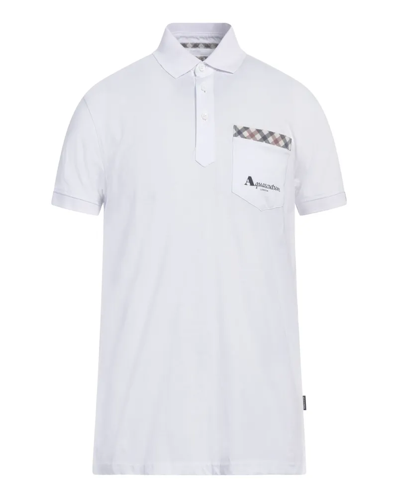 Aquascutum Poloshirt Weiß