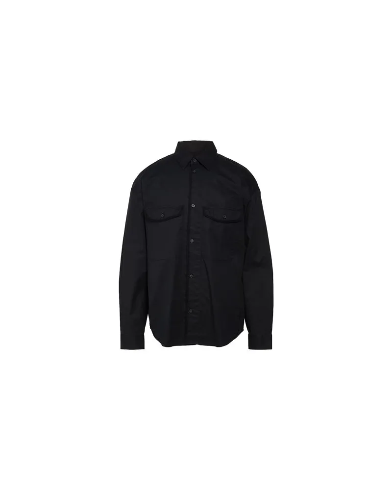 Armani Exchange TOPS - Hemdenauf YOOX.COM Schwarz
