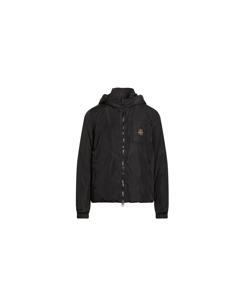 RefrigiWear JACKEN & MÄNTEL - Pufferjacken & Daunenjackenauf YOOX.COM Schwarz
