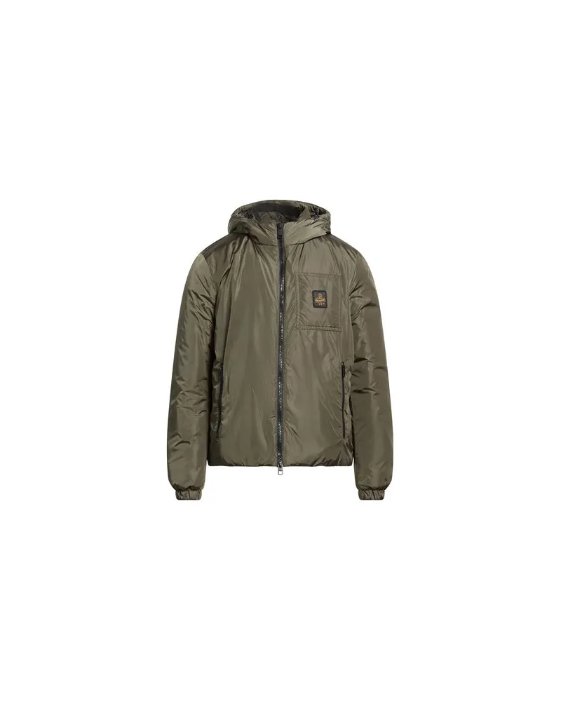 RefrigiWear JACKEN & MÄNTEL - Pufferjacken & Daunenjackenauf YOOX.COM Militärgrün