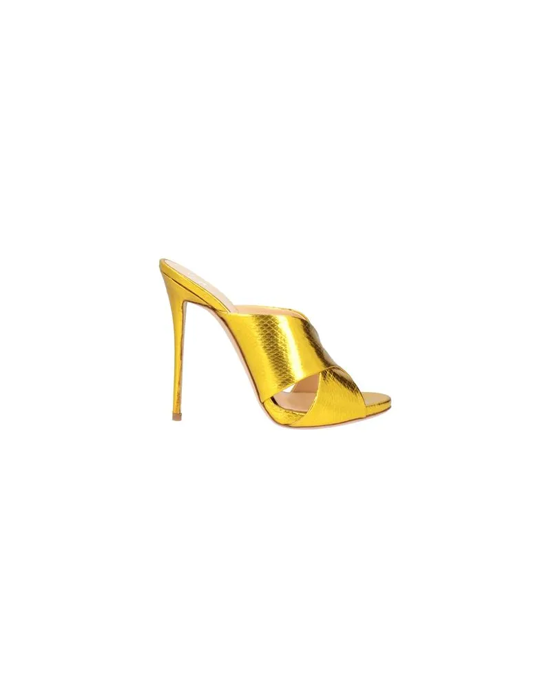 Giuseppe Zanotti SCHUHE - Sandalenauf YOOX.COM Gelb