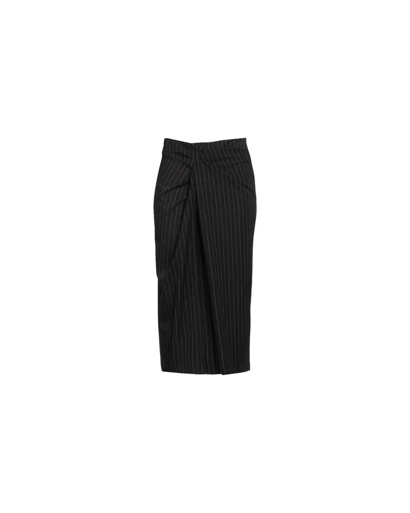 Motel HOSEN & RÖCKE - Midi-Röckeauf YOOX.COM Schwarz
