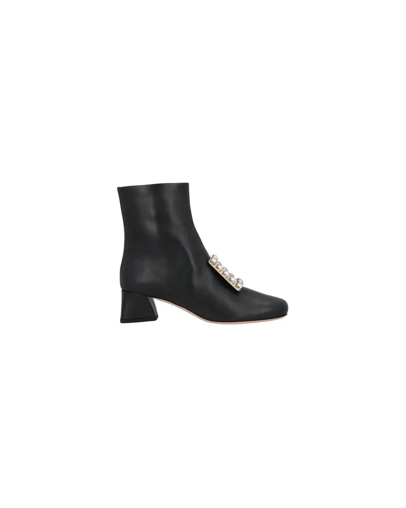 Roger Vivier SCHUHE - Stiefelettenauf YOOX.COM Schwarz