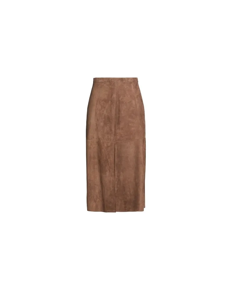 Max Mara HOSEN & RÖCKE - Midi-Röckeauf YOOX.COM Schokobraun
