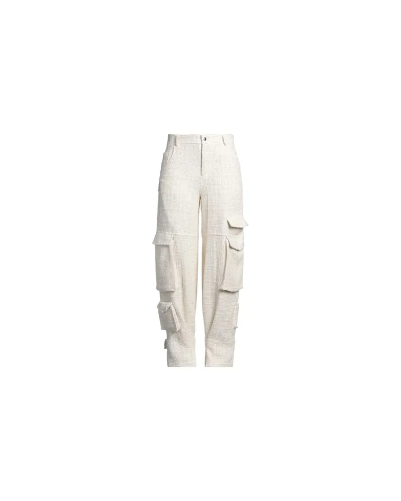 GCDS HOSEN & RÖCKE - Hosenauf YOOX.COM Elfenbein